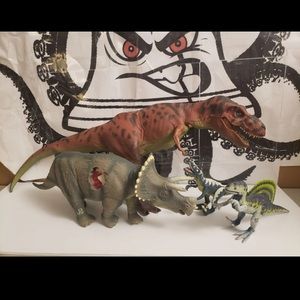 Vintage Jurassic Park Dinosaurs lot
